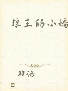 狼王的小娇妻