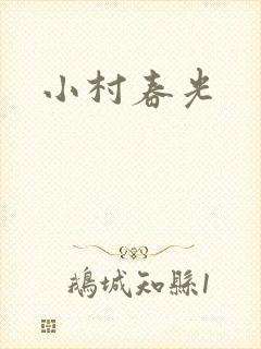 小村春光封面