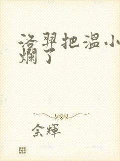 洛羿把温小辉做烂了