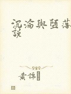 沉沦与堕落的小说