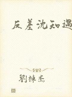 反差沈知遇晏应