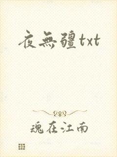 夜无疆txt封面