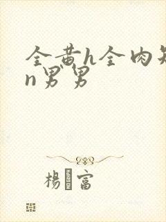 全黄h全肉短篇n男男封面