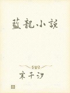 蓝龙小说封面