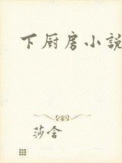 下厨房小说封面