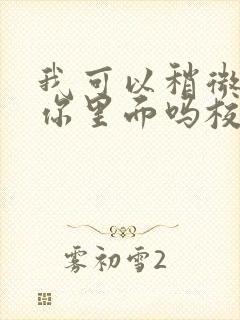 我可以稍微放进你里面吗校园版