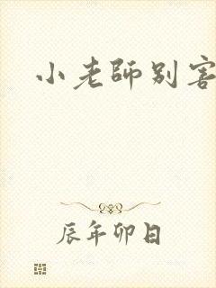 小老师别害羞封面