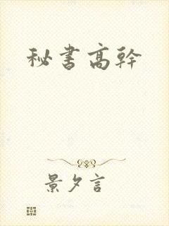 秘书高干
