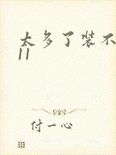 太多了装不下H11