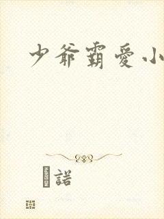 少爷霸爱小丫头