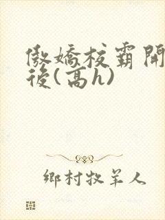 傲娇校霸开荤以后(高h)