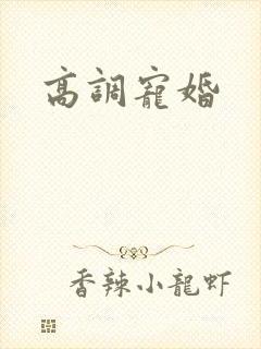 高调宠婚