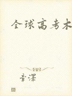 全球高考木苏里封面