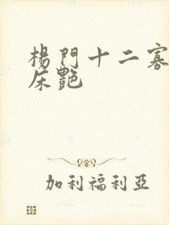 杨门十二寡妇肉床艳封面