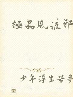 极品风流邪少封面