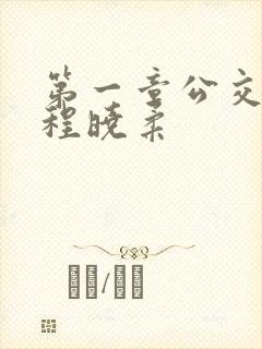 第一章公交激战程晓柔