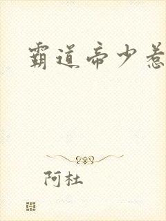 霸道帝少惹不得