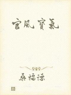 官风宝气