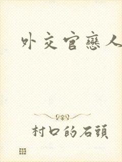 外交官恋人小说