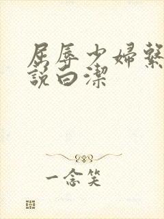 屈辱少妇系列小说白洁封面