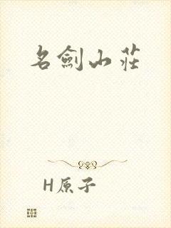 名剑山庄封面