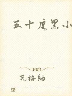 五十度黑小说封面
