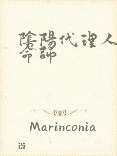 阴阳代理人之改命师