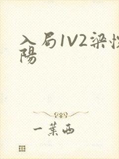 入局1V2梁怀阳封面