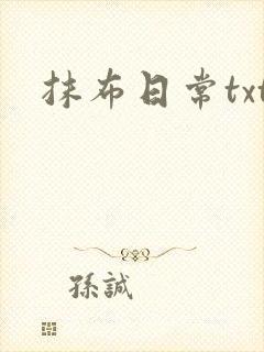 抹布日常txt