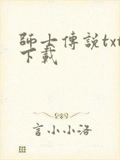 师士传说txt下载