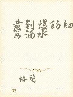 黄到爆的细节描写滴水