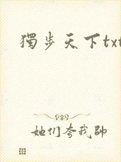 独步天下txt