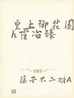 皇上御花园hlh霍冶臻