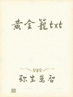 黄金笼txt