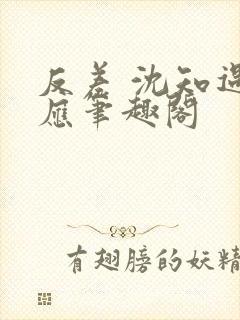 反差 沈知遇晏应笔趣阁