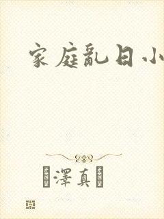 家庭乱日小说