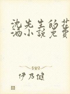 沈先生的花式调酒小说免费阅读