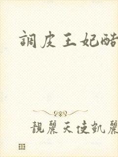 调皮王妃酷王爷