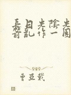 长日光阴光阴似箭乱作一团笔趣阁封面