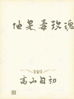 他是毒玫瑰封面