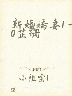 新婚娇妻1一40芷珊