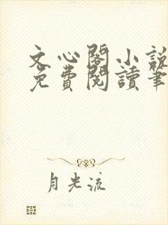 文心阁小说全文免费阅读笔趣阁封面