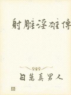 射雕淫雄传封面