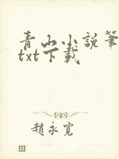 青山小说笔趣阁txt下载