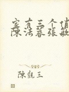 家有三个俏媳妇陈法蓉张敏