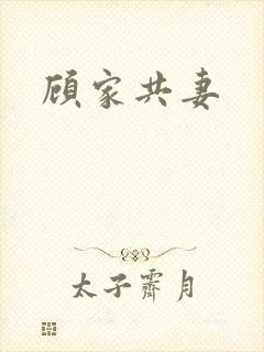 顾家共妻封面