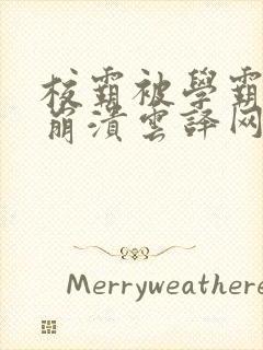 校霸被学霸玩到崩溃云译网