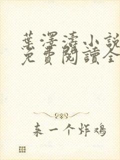 叶泽涛小说全文免费阅读全文