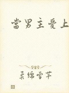 当男主爱上男配封面