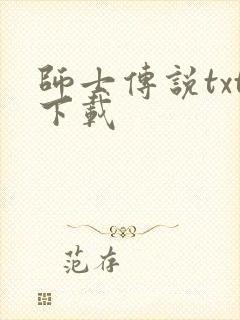 师士传说txt下载